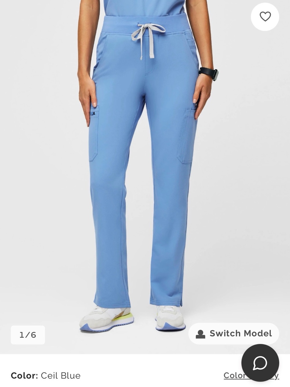 Figs women’s Ciel Blue Yola skinny
Large/tall. Standard hospital blue color